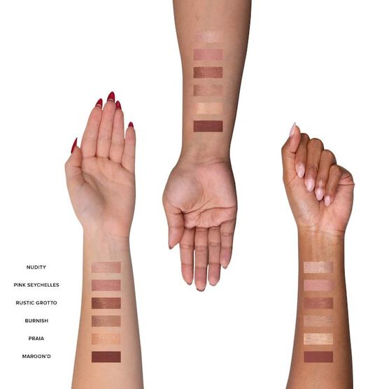 KITS NUDE BEACH 6PC EYE PENCIL PALETTE